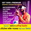 ৫০০০+ Word And Graphics Design Editable File