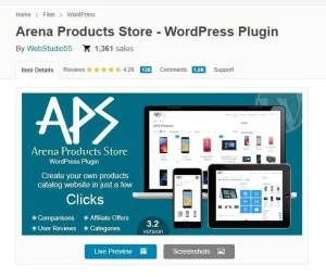 Arena Products Store