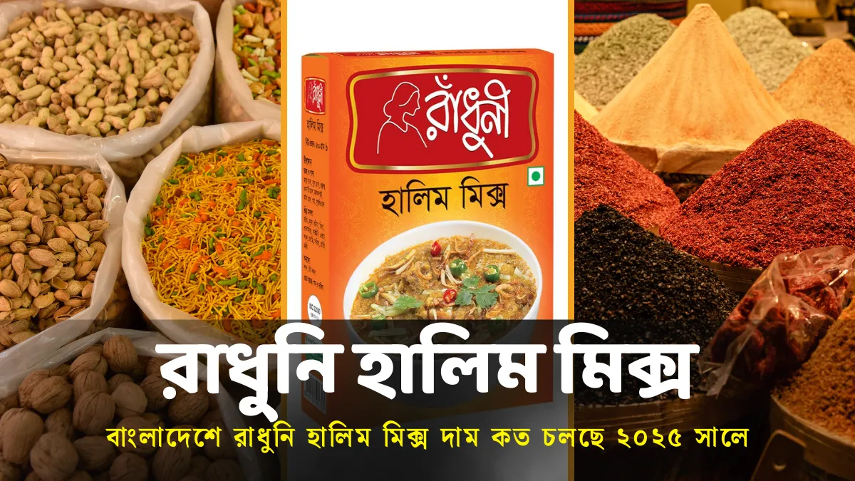 রাধুনি হালিম মিক্স এর দাম কত ২০২৬ সালের আপডেট