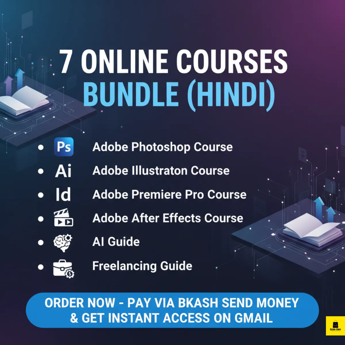 7 Online Courses Bundle