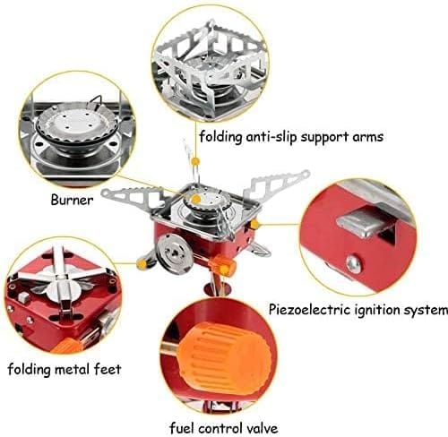 K-202 Portable Card Type gas stove With cylinder