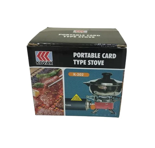 K-202 Portable Card Type gas stove With cylinder