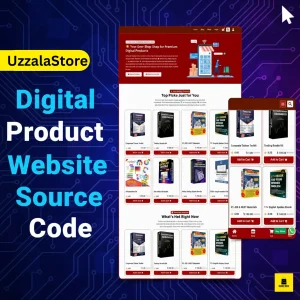 Digital Product Selling Website Source Code Wordpress