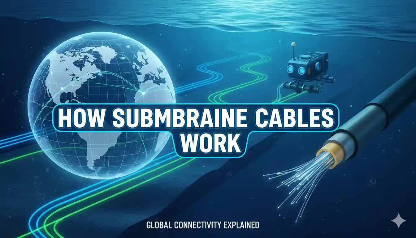 সাবমেরিন ক্যাবল কিভাবে কাজ করে