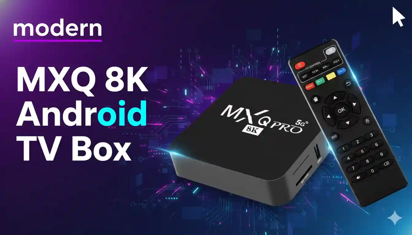 MXQ 8K Android TV Box