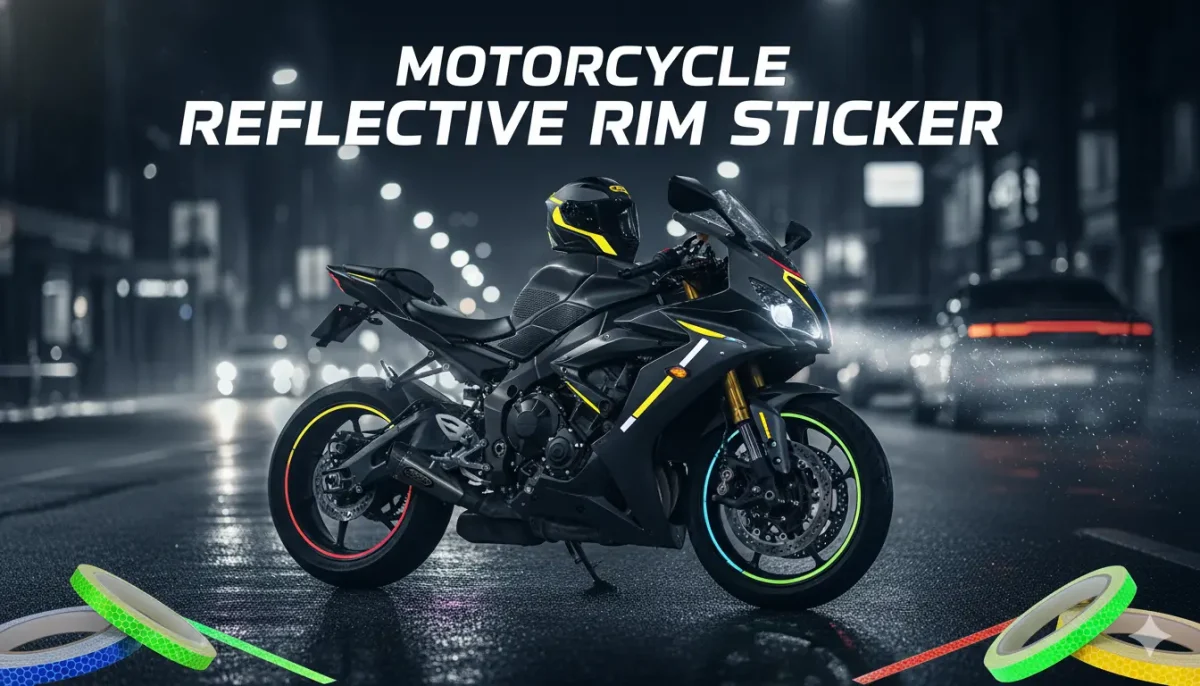 Motorcycle Reflective Rim Sticker