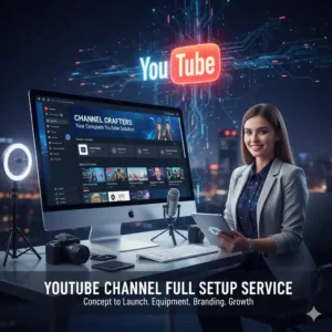 Create YouTube Channel Full Setup Service