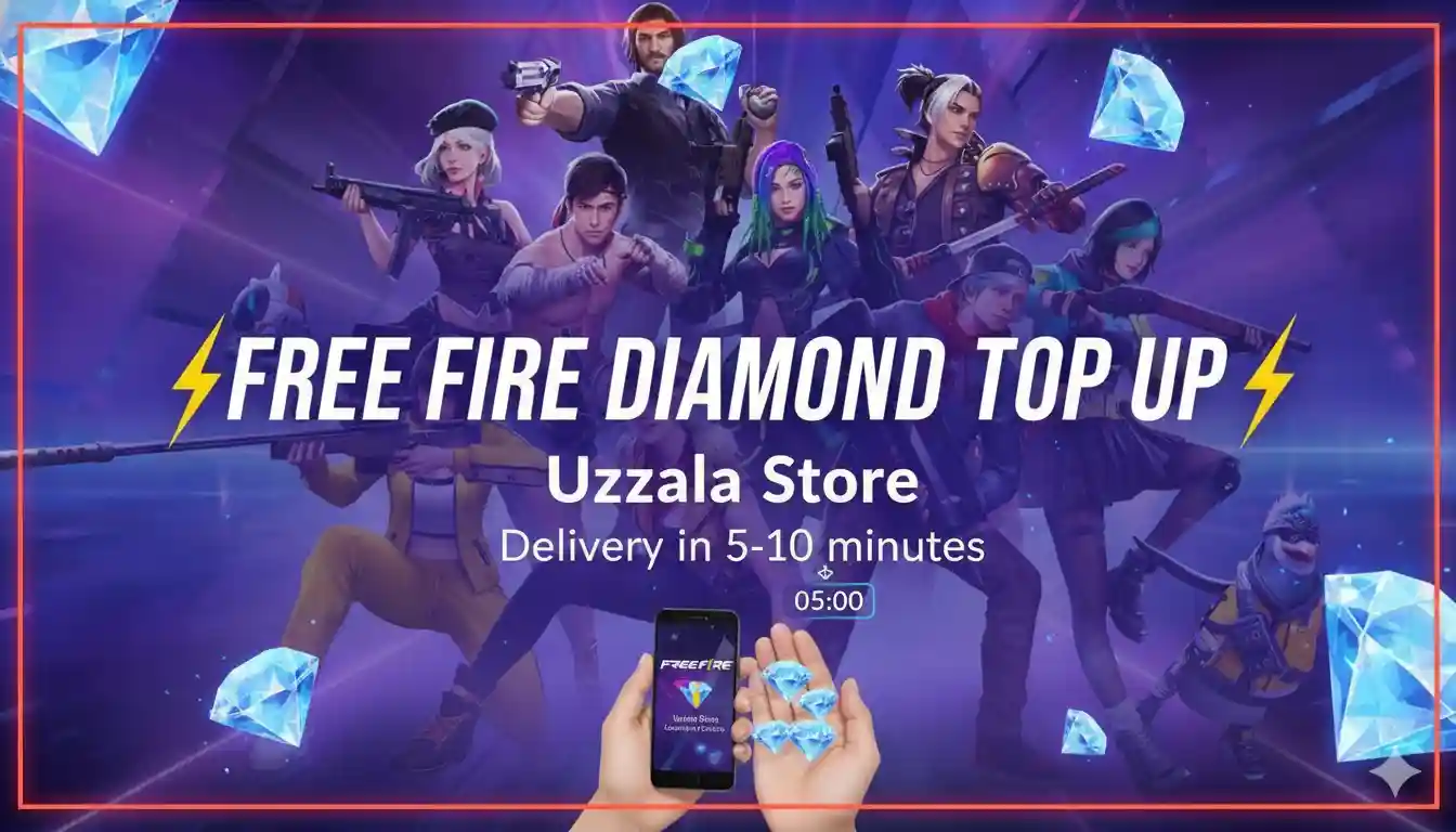 ফ্রি ফায়ার ডায়মন্ড টপ উপ