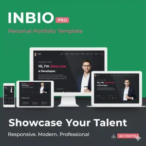 InBio Personal Portfolio Resume Theme PRO
