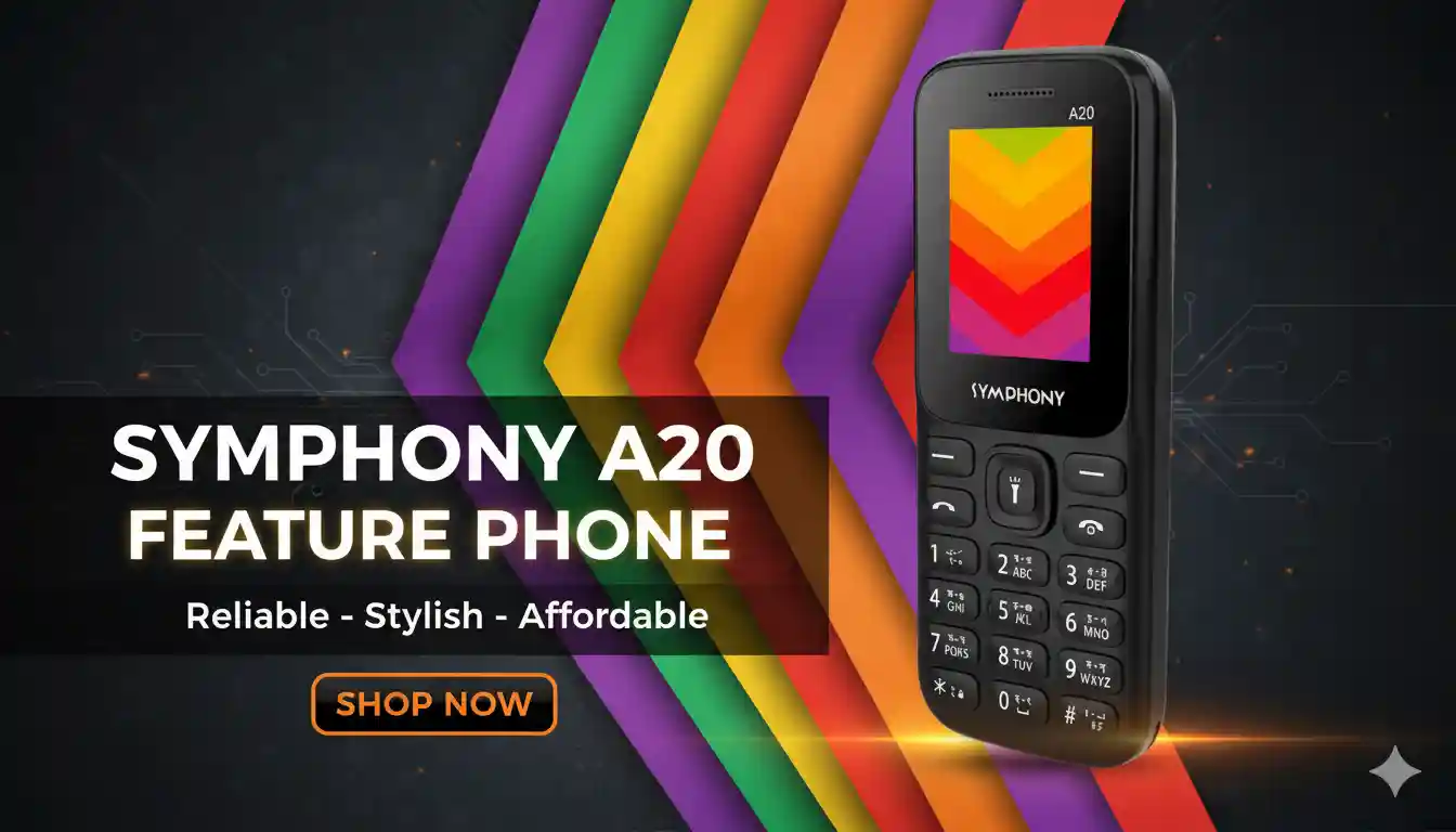 Symphony A20 feature Phone