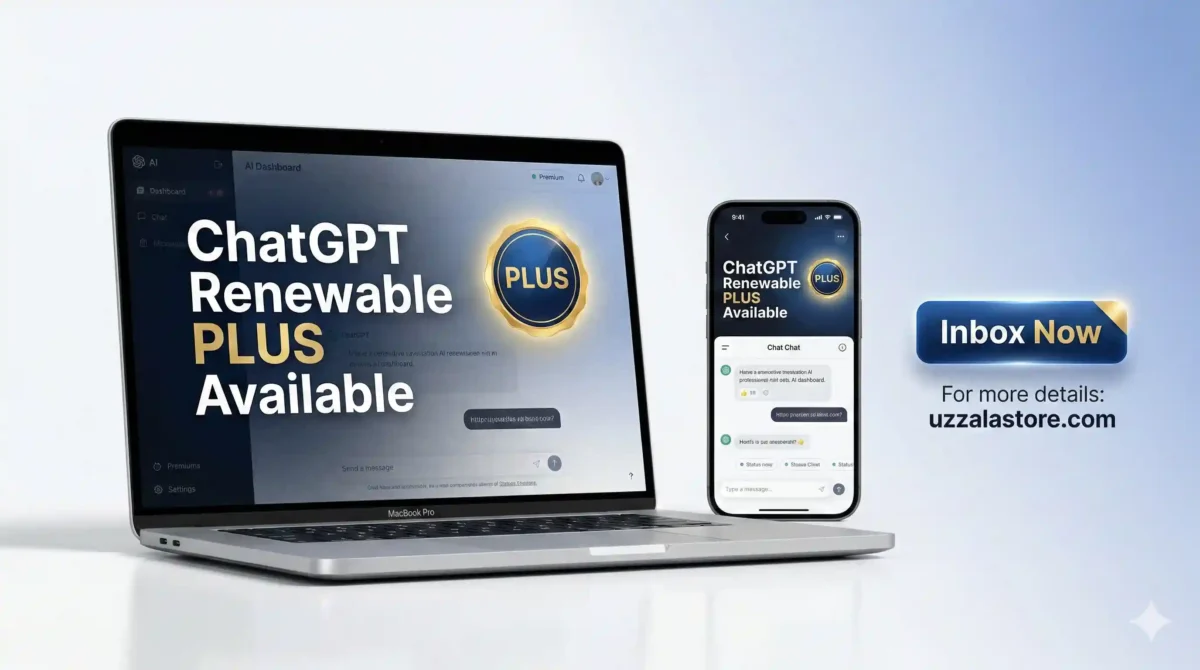 ChatGPT PLUS রিনিউ যোগ্য