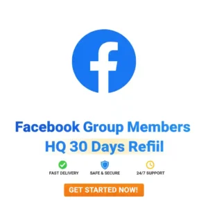 Facebook Group Members HQ 30 Days Refill