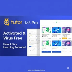 Tutor LMS Pro Plugin (Activated & Virus Free)