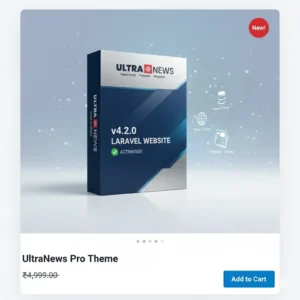 UltraNews v4.2.0 – Laravel Website (Activated)