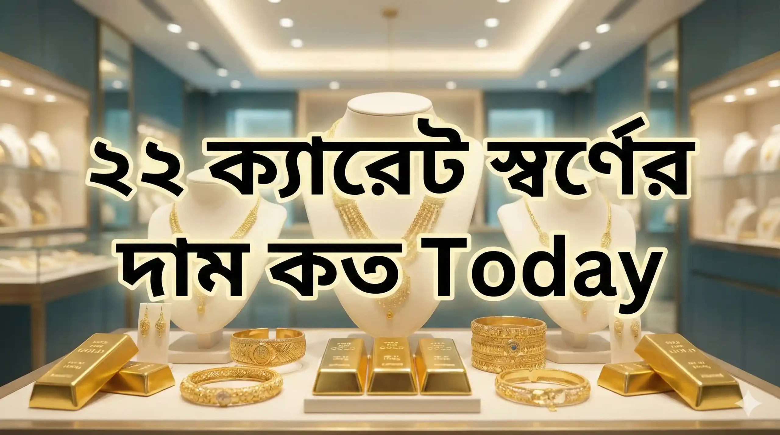 22 ক্যারেট স্বর্ণের দাম কত Today 2026