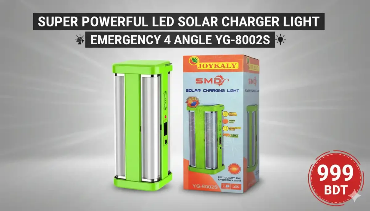 Super Powerful LED Solar Charger Light Emergency 4 Angle YG-8002S