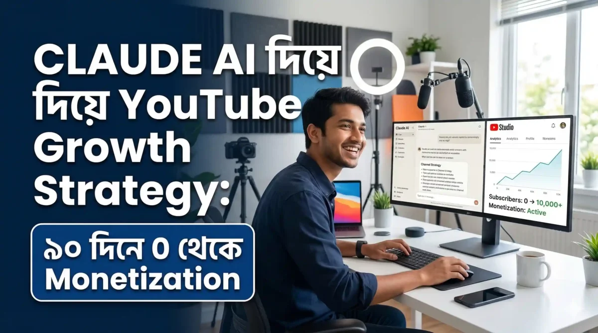 Claude AI দিয়ে YouTube Growth Strategy ২০২৬