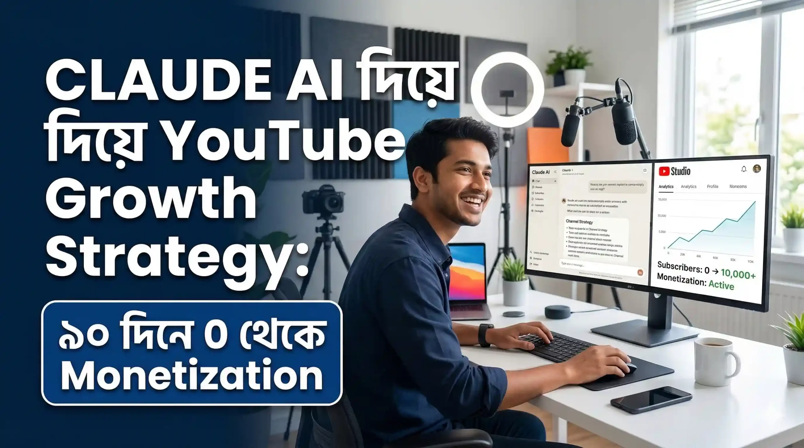 Claude AI দিয়ে YouTube Growth Strategy ২০২৬