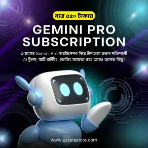 3 Month Gemini Pro Subscription BD