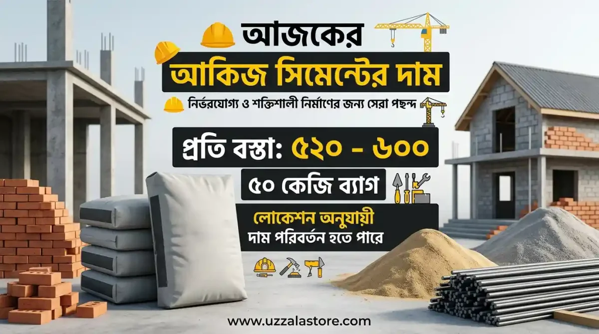 আকিজ সিমেন্টের আজকের দাম