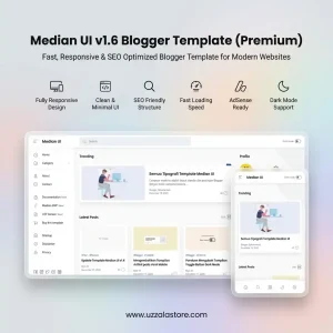 Median Ui v1.6 Blogger Template (Premium)