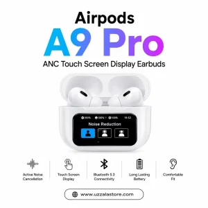 Airpods A9 Pro ANC Touch Screen Display Earbuds
