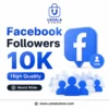 Facebook followers 10k High Quality (World Wide)