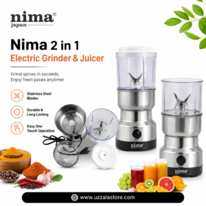 Nima 2 in 1 Electric Grinder & Juicer