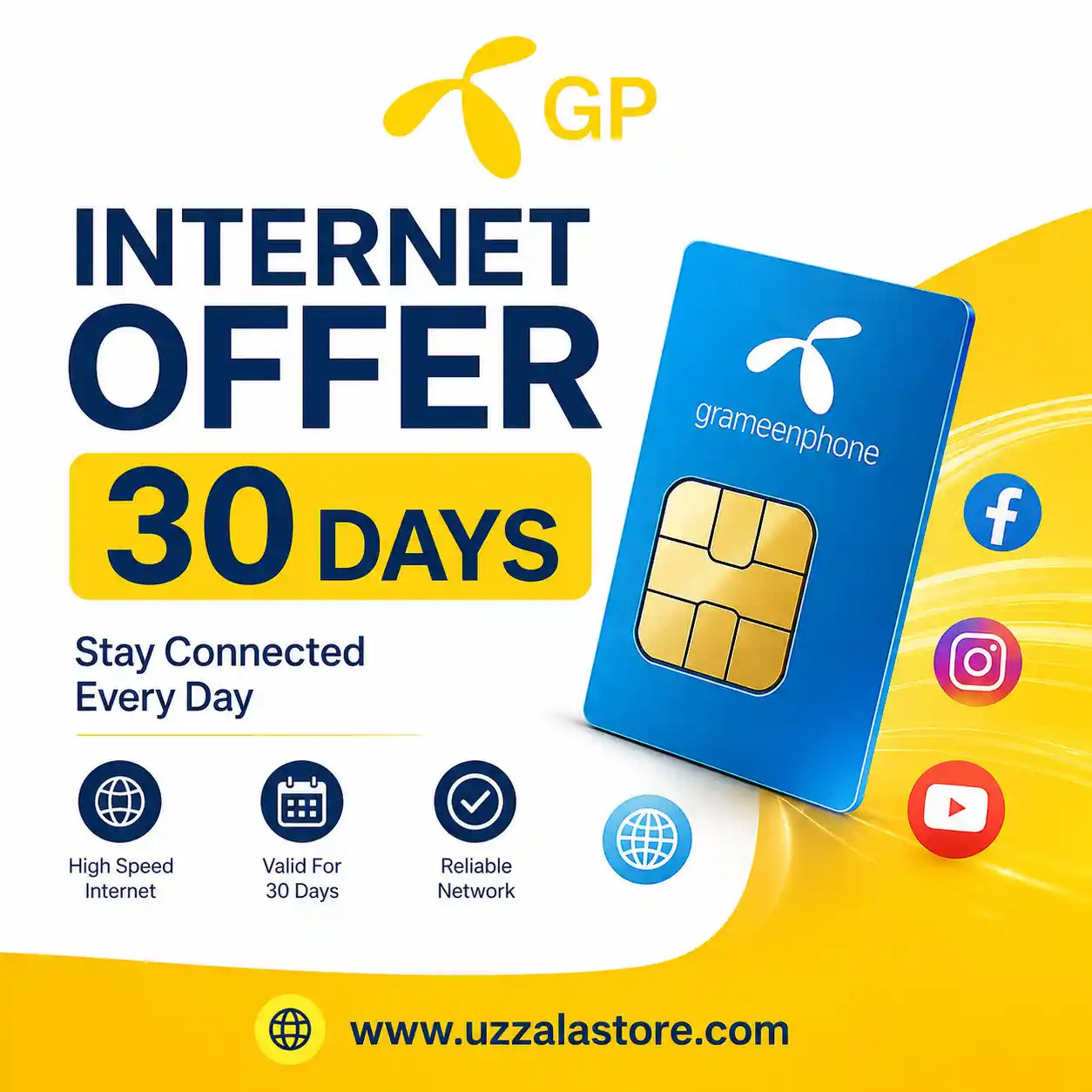GP internet offer 30 days